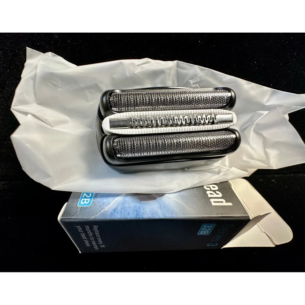 Series 3 Shaver Head Replacement Foil and Cutter Cassette 32B Black